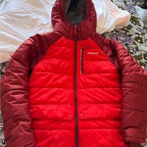 Patagonia Boys' Pine Grove Puffer Jacket - Red